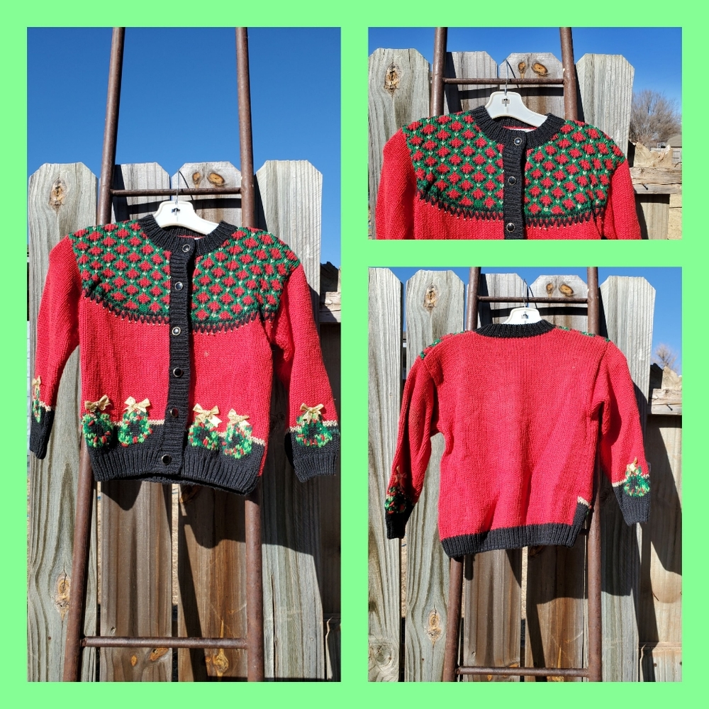 *Vntg* NWOT LYDIA JANE Christmas Sweater 6X